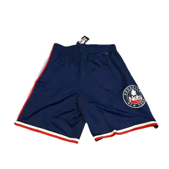 Brooklyn Nets NBA75周年 ゲームパンツ unisex-nba-x-two-hype-black-